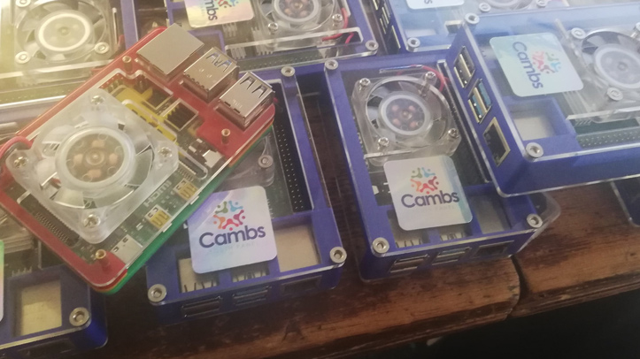 Cambs Raspberry Pi computers