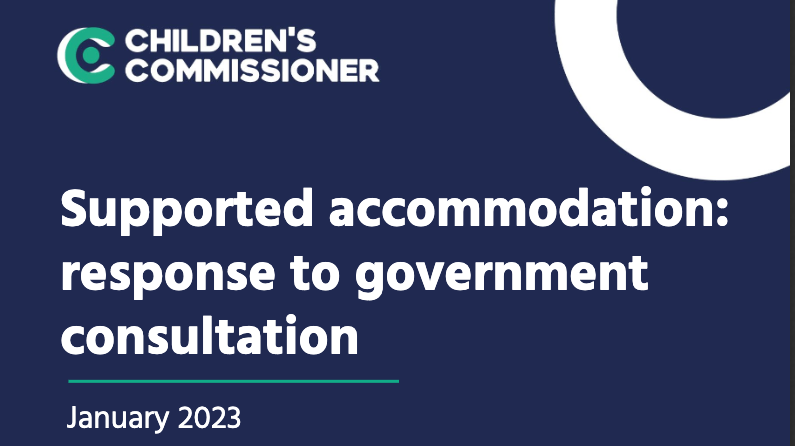 Supported accommodation for children in care publication thumbnail